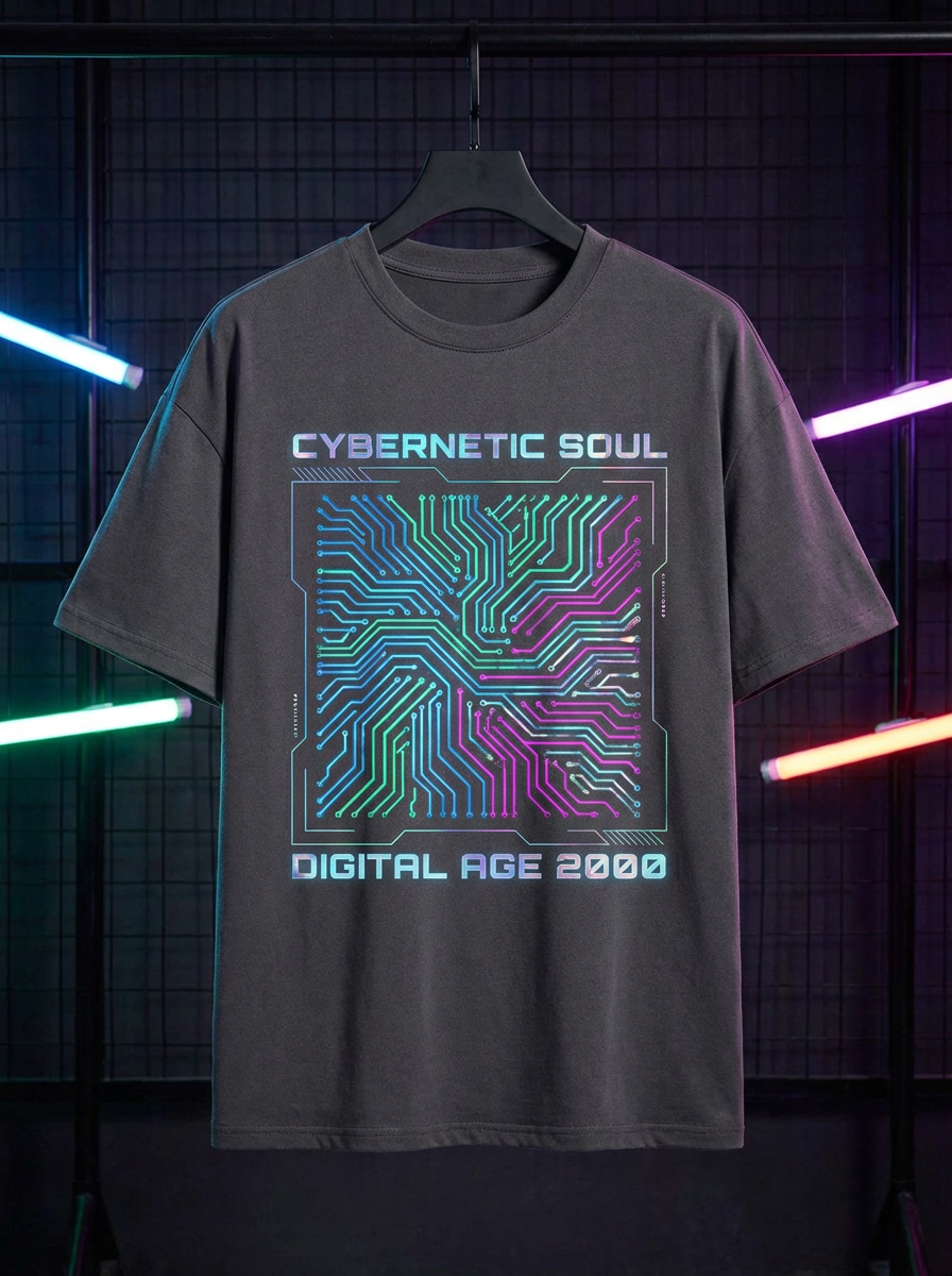 camiseta cibernetic soul