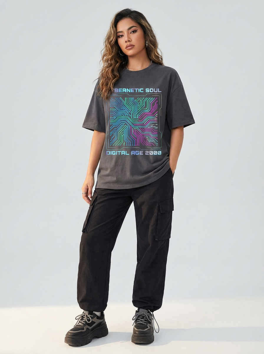 camiseta cibernetic soul